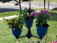 instructables TeriM2 Chandelier Planter